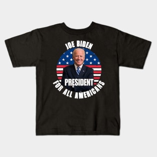 Joe Biden All Talk Anti Democrat Trump 2020 Kids T-Shirt